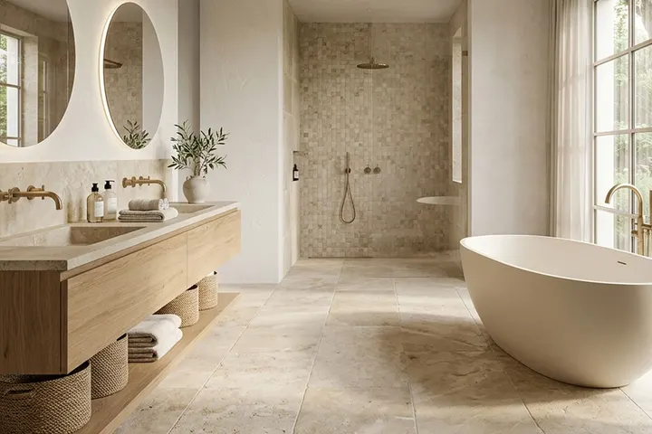 BathHaus Studio: countertops project photo, Haddonfield, NJ