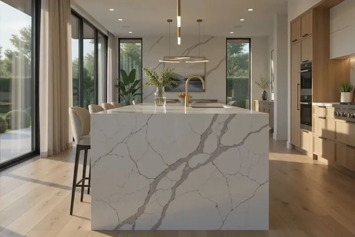 Bianco Surfaces: countertops project photo, Lithonia, GA