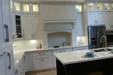 Color Flooring Kitchen and Bath: kitchen remodeling project photo, Alexandria, VA