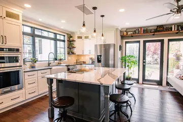 Cornerstone Remodeling: kitchen remodeling project photo, Ellicott City, MD