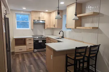 Firebelly Renovations, LLC: kitchen remodeling project photo, Alexandria, VA
