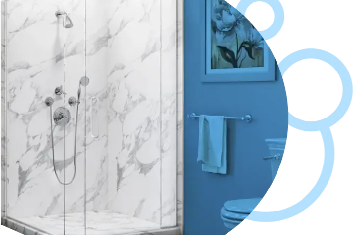 Five Star Bath Solutions of Central Maryland: bathroom remodeling project photo, Glenarden, MD