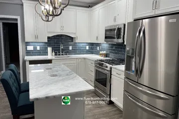 Fluent Contracting and Hardscapes Inc.: kitchen remodeling project photo, Dallas, GA