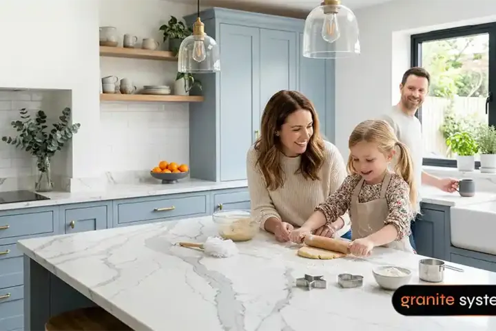 Granite System Interior Designs: countertops project photo, Chantilly, VA