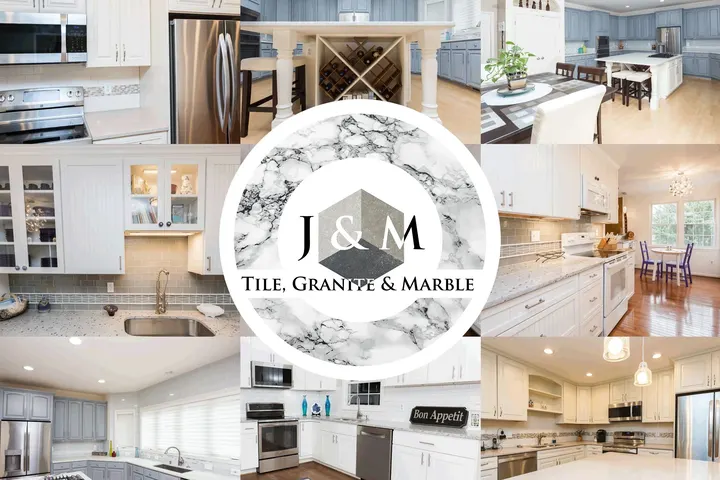 J & M Tile, Granite and Marble, Inc.: kitchen and bath showrooms project photo, Woodbridge, VA