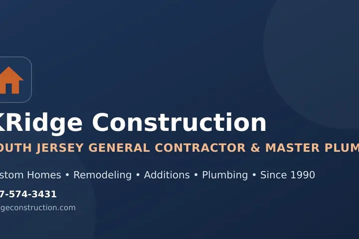 KRidge Construction: kitchen remodeling project photo, Sewell, NJ