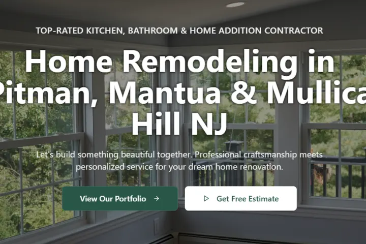 Kubat Construction: kitchen remodeling project photo, Pitman, NJ