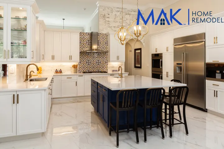 M.A.K Home Remodeling Services: kitchen remodeling project photo, Fort Washington, MD
