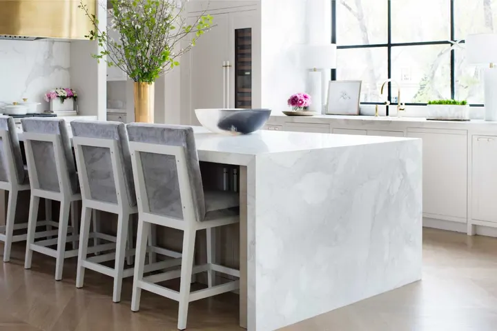 Miami Circle Marble: countertops project photo, Atlanta, GA