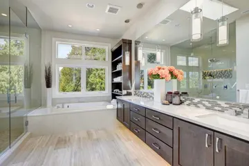 NewRay Development: kitchen and bath showrooms project photo, Falls Church, VA