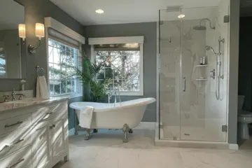 Oliveira's Kitchen and Bathroom Remodeling: kitchen and bath showrooms project photo, Tenafly, NJ