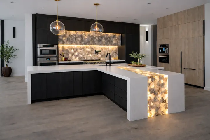 Raphael Stone Collection: countertops project photo, Leonia, NJ