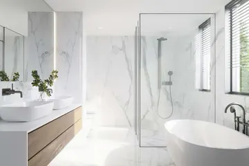 Ridgeline Floors & BATH: bathroom remodeling project photo, Roswell, GA