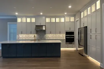 Ritz Refinishing: kitchen and bath showrooms project photo, Chantilly, VA