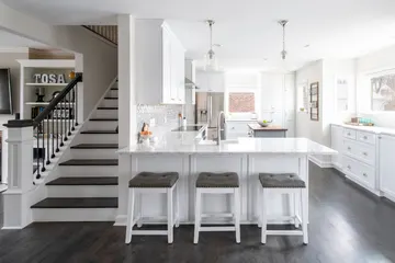 Rosales Remodeling: kitchen remodeling project photo, Baltimore, MD