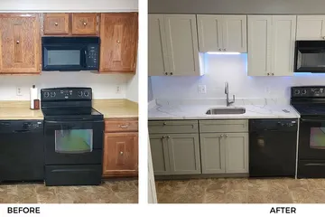 Two By Four Construction LLC: kitchen remodeling project photo, Manassas, VA