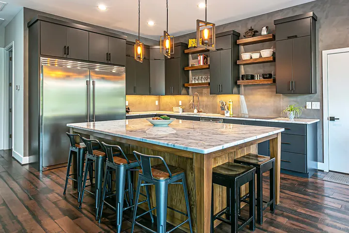 VMAX Custom Homes & Remodels: kitchen remodeling project photo, Richmond, VA