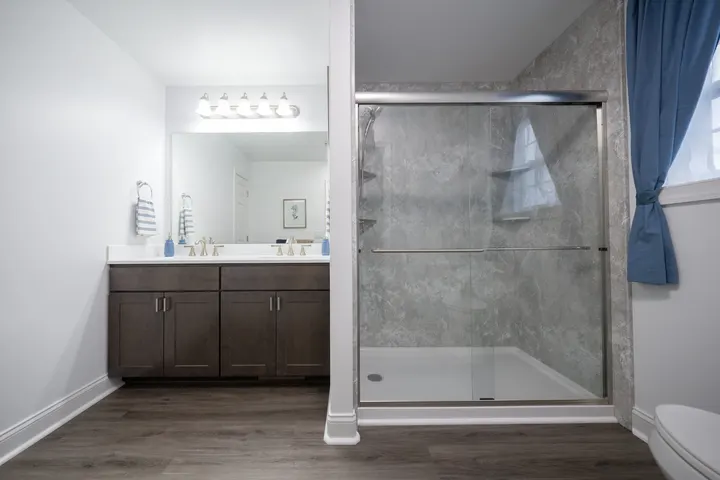 West Shore Home: bathroom remodeling project photo, Buford, GA