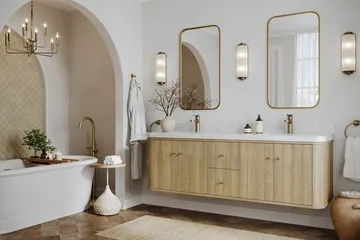Willow Bath and Vanity: buying kitchen cabinets project photo, Alpharetta, GA
